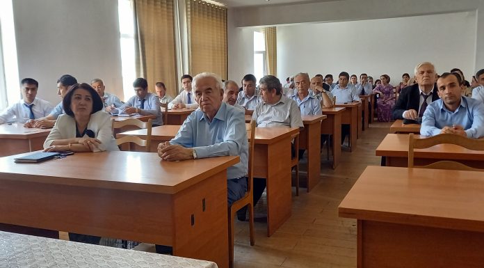 Интихоби ҳайати нави аъзои бюрои иттифоқи касабаи факултети механикаю математика.